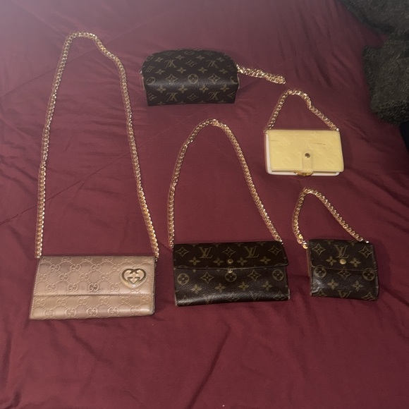 🌝⭐️GOLD PLATED FLAT CHAIN STRAP WITH 4 VERSATILE LENGTHS- - Picture 9 of 12